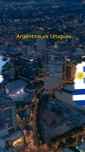 Argentina vs Uruguay: Comparación de países