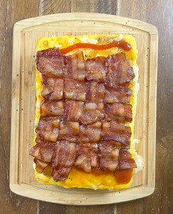 easy yummy breakfasts this cooking video shows how to make a yummy egg & bacon hash brown delight, breakfast nachos and french toast casserole with a twist. This original video was produced by rick lax, network media and Brooklyn b | Home Hacks & Easy Snacks