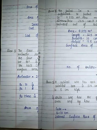 Class 9 Maths | Chapter 13 | Exercise 13.1