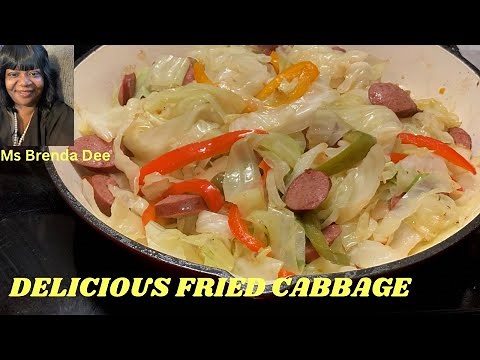 Southern Fried Cabbage Recipe | Step By Step Tutorial