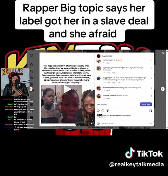 Rapper Big Topic Reveals Concerns Over Label Contract