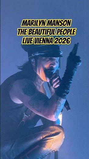 Marilyn Manson - The Beautiful People - Live Metastadt Wien - 21.07.2026 Vienna Austria 4K