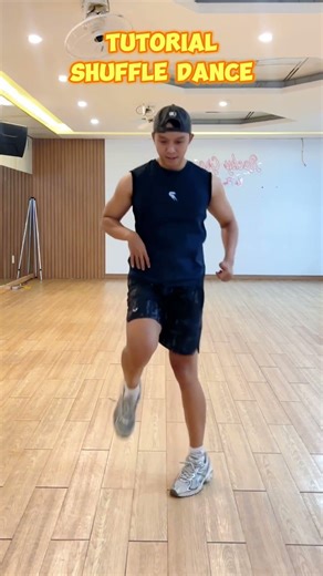 Tutorial Basic Shuffle Dance Simple steps #dancefitnesswithanle #shuffledance #dancetutorial