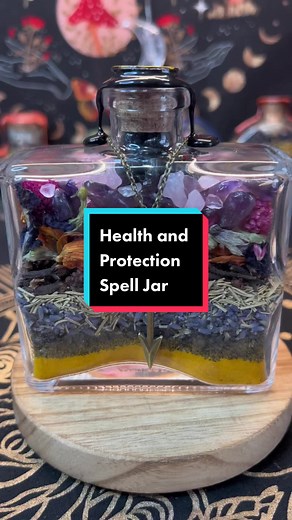 Healing and Protection Spell Jars Tutorial