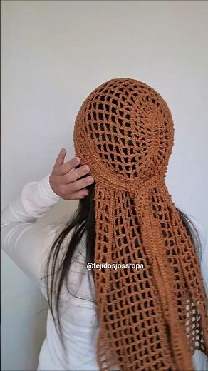 Tutorial 👆 Crochet Sahara Hat, Trendy Turban Bandana #crochet #knits
