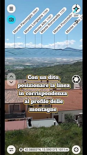 Identifica ogni vetta con PeakFinder, la app che fa conoscere le montagne
