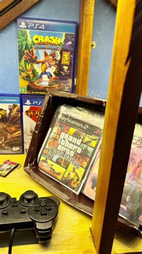 NOSTALGIA DO PS2 ❤️🎮#ps2 #humorgamer #vinnyribeyro #console #opl