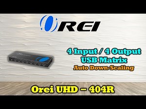 4x4 HDMI Matrix Switcher 4K