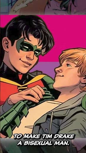 What Do You Think About DC Comics making Tim Drake Bisexual? #batman #robin #timdrake #dccomics #dcu