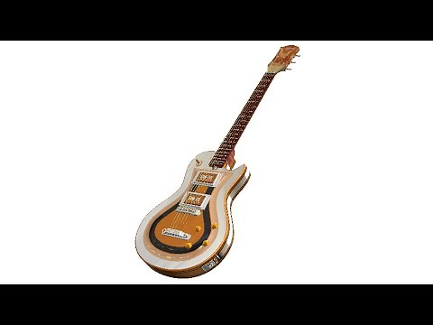 SolidWorks RE Tutorial #221: Electric guitar complete Tutorial video (Project 5)