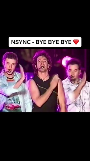 NSYNC JC Chasez Bye Bye Bye Performance at Atlantis Concert