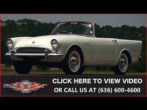 1962 Sunbeam Alpine || SOLD
