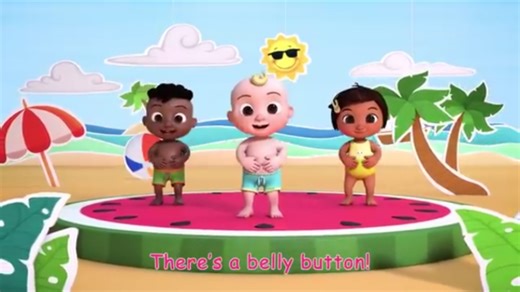 英语儿歌：Belly Button