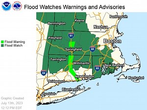 Flood Watch Issued In MA Ahead Of Incoming Rain: Weather Service