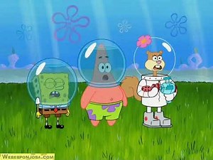 Bob esponja cuidando a la casa 5/5