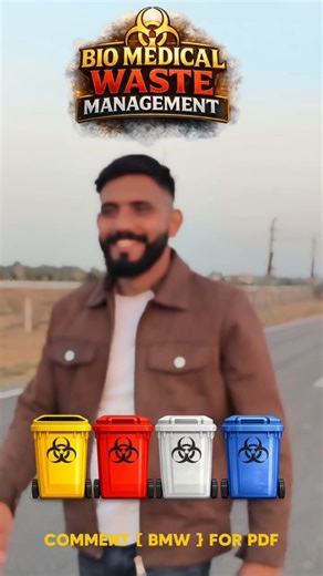 Sagar Nursing Classes on Instagram: "📌 Comment {BMW} For PDF 🩺 Biomedical Waste Management – Color Coding Made Easy! Yaad rakho 👉 BMW me sirf 4 color bins IMPORTANT hote hain 👇 🟡 Yellow | 🔴 Red | ⚪ White | 🔵 Blue 📚 Nursing | NCLEX | NORCET | AIIMS | ESIC exams ke liye must-know topic Only for educational purpose for medical Student 📥 PDF notes chahiye? 👇👇👇 Comment {BMW} 🔖 Hashtags #BiomedicalWasteManagement #BMW #NursingNotes #NursingStudents #NursingEducation"