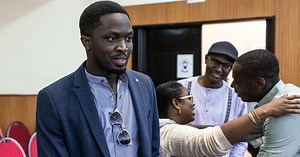 Mohamed Mbougar Sarr promotes his Goncour prize winner book in Dakar | Africanews