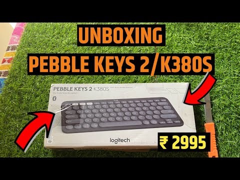 Logitech Pebble Keys 2 K380s Keyboard unboxing and Review |