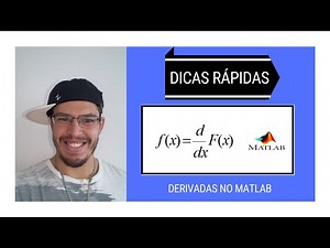 Quick Tips - DERIVATIVES IN MATLAB