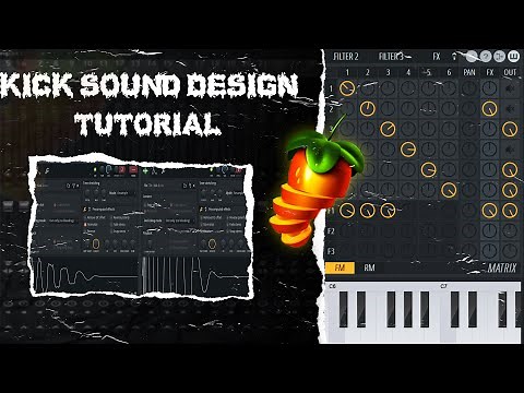How To Make Trap Kicks From Scratch In Sytrus (sound design tutorial) | Fl Studio 20