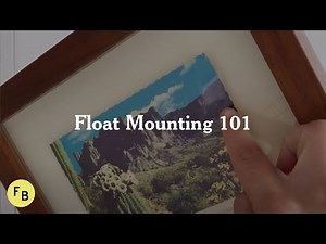 Float Mounting Artwork | Framebridge Tips and Tricks