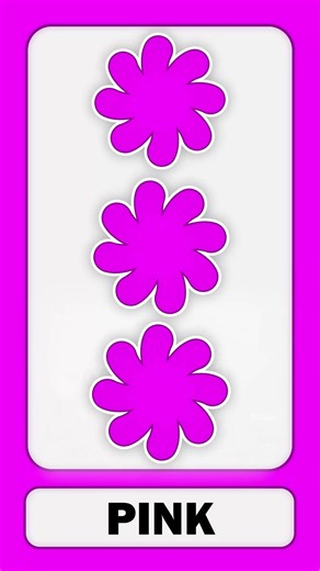 Learn Pink Color 🌈 Learn Colors #Shorts