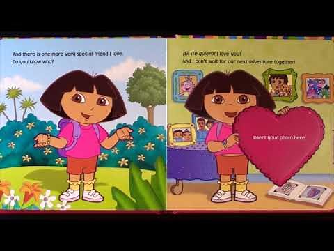 DORA THE EXPLORER "DORA'S I LOVE YOU BOOK" - Read Aloud Storybook for kids, children