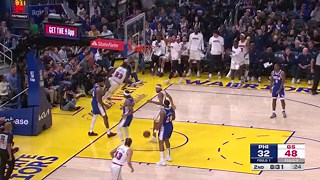 Philadelphia 76ers at Golden State Warriors Highlights I 01/02/2025