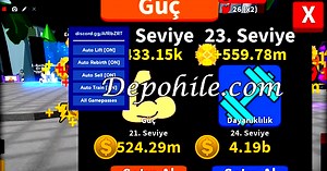 Roblox Lift Legends Simulator Para, Güç Script Hilesi İndir 2020