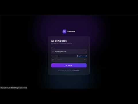 EduMate Demo – AI Curriculum Assessment Generator