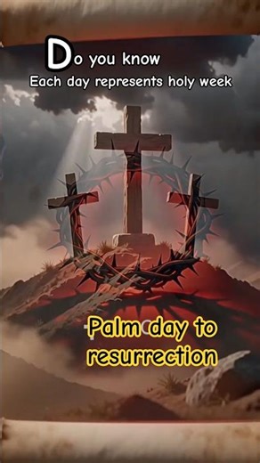 What Do These Holy Week Symbols Really Mean? |The Hidden Meaning| Jesus #bible#shorts#pnvisionai