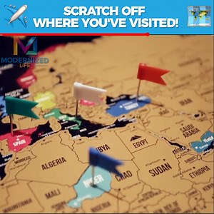 Life get in your way? No problem, we understand! Until the end of the day get 10% off with the code "FLASHSALE"! 🙂 Click Here Now Before The Offer Expires in 12 Hours -> https://modernizedlife.com/products/map • Perfect gift for any smiling traveler or loved ones • Serves as a great conversation starter • Unique and personalized record of your journeys • High-quality large copper coated map (33" by 24") Click Here Now for an Additional 10% Off -> https://modernizedlife.com/products/map | Travel