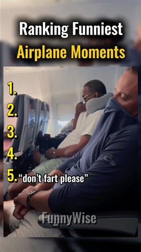 Ranking Funniest Airplane Moments🤣#comedy #airplanes #ranking #funniest #memes