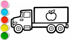 120K views · 1.6K reactions |  youtube.com/@MagicFingersArt  Hello! It's Sophia. Let's draw, paint and color SEMI-TRUCK CARRYING FRUITS PICTURE together  Magic Fingers Art Copyright © Moondog Pictures. All Rights Reserved. | Magic Fingers Art | Facebook