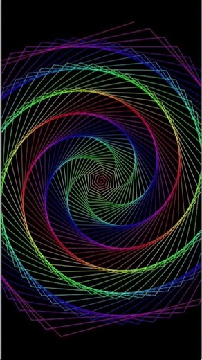 Mira el potencial de la librería de Python: TURTLE #python #coding