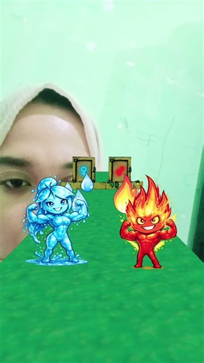help fireboy 🔥vs watergirl 💧‪@RyanKHudson‬ #animation #gameplay #filtergame