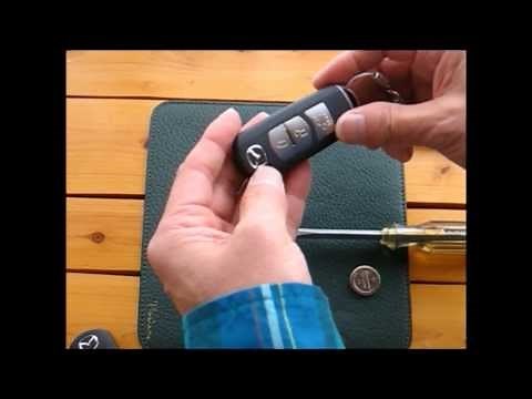 マツダ　ロードスター：スマートキー電池交換