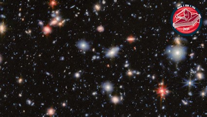 90K views · 1.5K reactions | Gazing back across billions of years 勞 with the NASA/ESA/CSA James Webb Space Telescope’s look at the Hubble Ultra Deep Field! And check out more .gifs at our giphy page: https://ow.ly/NP6y50WyrNb | James Webb Space Telescope | Facebook