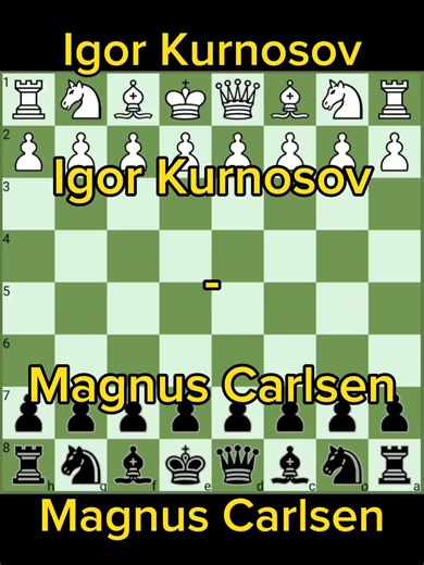 51K views · 518 reactions | Carlsen's Greatest Chess Game V1 | Kurnosov vs Carlsen (2012) World Rapid Championship (2012), (rapid), Astana KAZ, Igor Kurnosov vs Magnus Carlsen, Spanish Game: Berlin Defense. Rio Gambit Accepted 0-1 #CarlsenBrilliance #EndgameMagic #GreatestChessGames #SuperGMCollection #richsearcher #richsearcherhub | Rich Searcher | Facebook