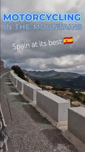 I Was AMAZED by This STUNNING Motorcycle Road in Spain