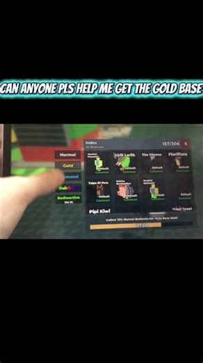 Pls help me get gold base