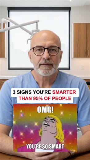 3 SIGNS YOU'RE SMARTER THAN 95% OF PEOPLE #psychology #psychologyfacts #usa_tiktok #healthtip #usa