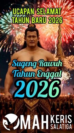 Sugeng Rawuh Tahun Enggal 2026 - Selamat Tahun Baru 2026