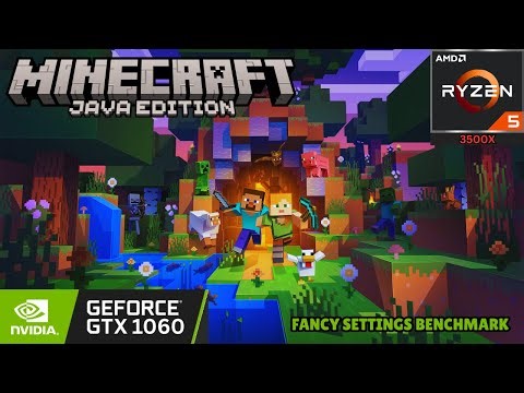Minecraft Java edition | GTX 1060 6GB | Ryzen 5 3500x | Fancy settings