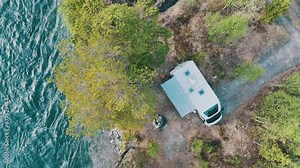 Riverfront RV Camper Van Boondocking Dry Camping