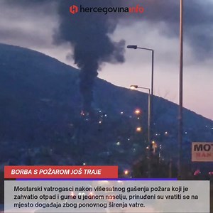 📌 Sve najnovije informacije o događaju: https://bit.ly/49S9mFV 🟥 Vatra se ponovno širi, a vatrogasci su nakon više od pola noći provedene na terenu bili prinuđeni vratiti se na isto mjesto nešto prije 6 sati ujutru. ⭕ Vatrogasci su zajedno s policijom jutro dočekali na mjestu događaja. #hercegovinainfo #požar #mostar | Hercegovina.info