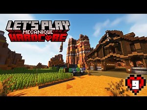 La ferme à canne à sucre volante - Let's Play Mécanique Minecraft Survie Hardcore (#9)