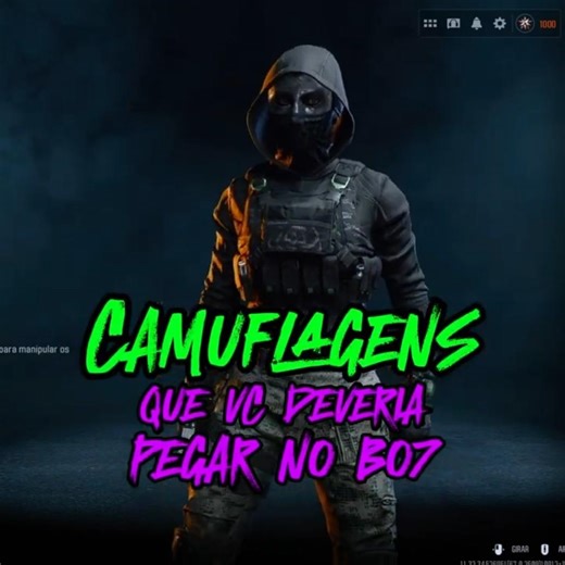 Essas camuflagens de Prestígio são incríveis 🌀 #warzone #callofduty #bo7 #skins #viral