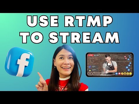 How To Use RTMP To Stream To Facebook Live Via Streaming Software #facebooklive #rtmp #belive