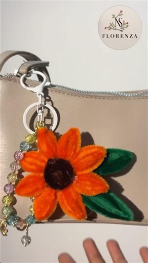 DIY Forever Flower Keychains🌸🌻